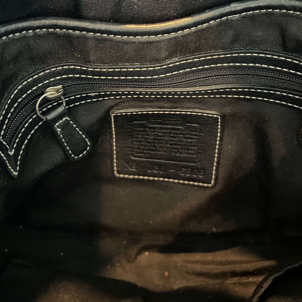 Vintage Coach Y2K Black Soho 6808 Bag - Picture 6 of 8